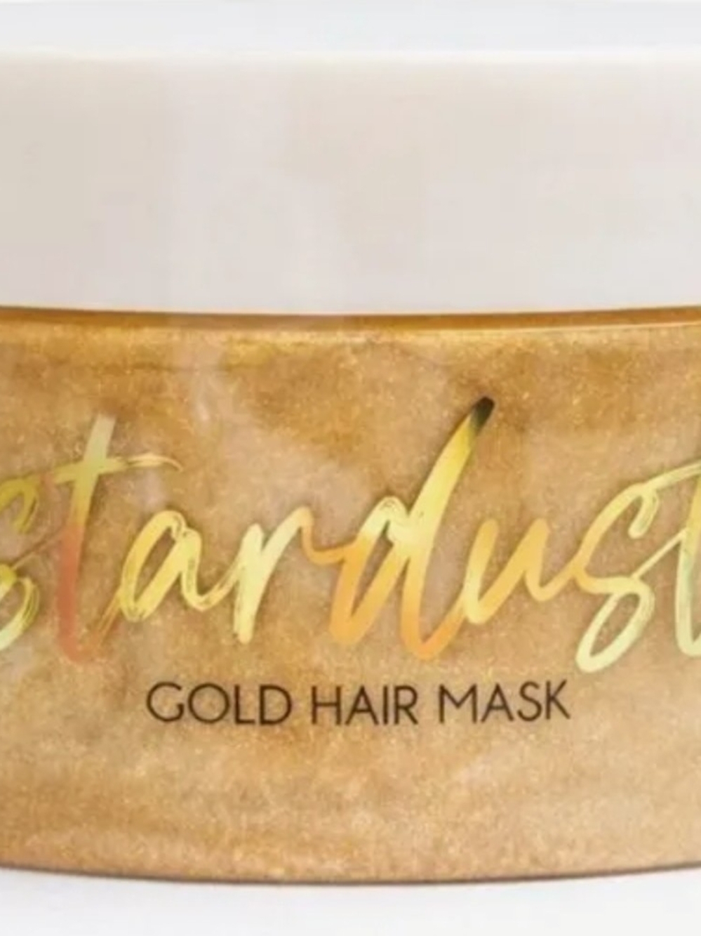Stardust Gold Argan Oil Hair Mask for Dry Damaged Hair
